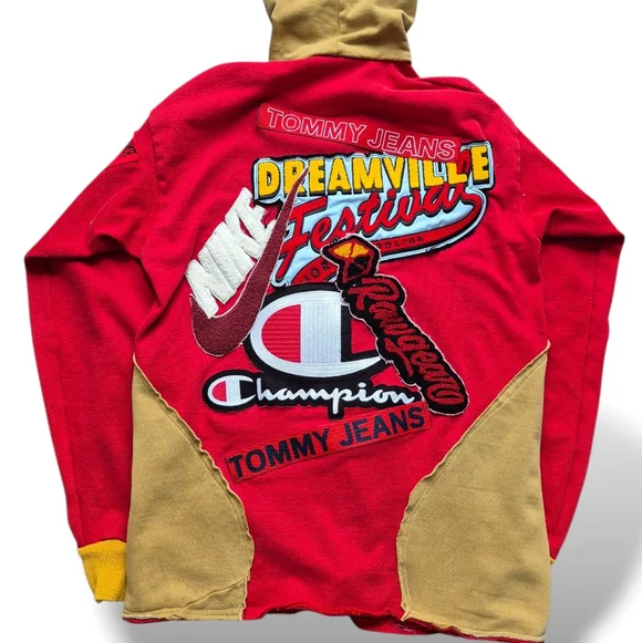 (SOLD) Rugby Hoodie - Picture 3 of 4